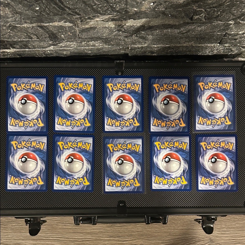 Pokemon EX lot of 10 Holo Trading Cards from Random Sets M/NM - Picture 4 of 4